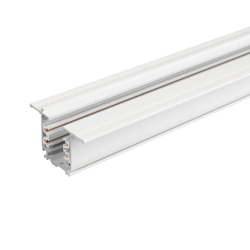 Трек встраиваемый LGD-4TR-TRACK-F-3000-WH-M (D) (Arlight, IP20 Металл, 3 года)