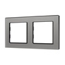 Рамка стеклянная FRM-GLARE-GS-2-GR (Arlight, -)