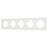 Рамка пластиковая FRM-TENDO-SFPL-5-WH (Arlight, -)