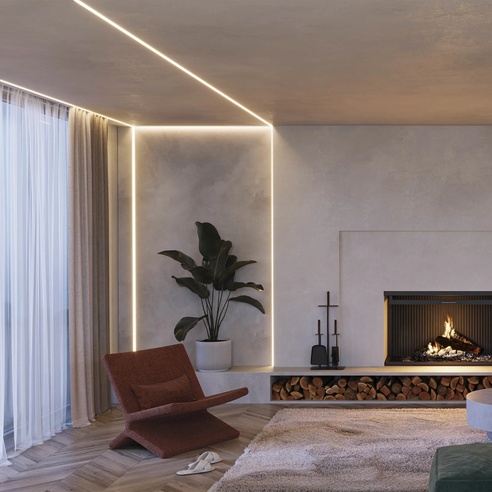 Профиль FANTOM-W20-H10-EDGE-2000 ANOD (Arlight, Алюминий)