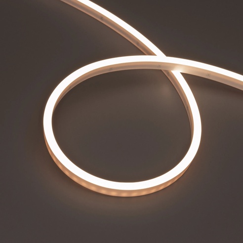 Лента герметичная WAVE-SIDE-PU-A120-06x12mm 24V Day4000 (8 W/m, IP68, 5m, wire x2) (Arlight, Вывод боковой, 3 года)