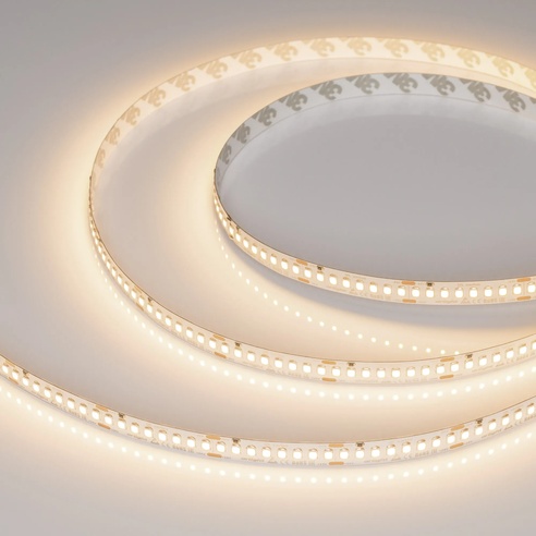Лента светодиодная UL-A200-10mm 24V Warm3000 (20 W/m, IP20, 2835, 5m) (Arlight, высок.эфф.150 лм/Вт)