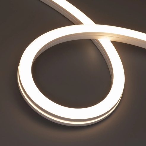 Лента светодиодная герметичная MOONLIGHT-SIDE-X280-20x20mm 24V Warm3000 (10 W/m, IP67, 15m, wire x1) (Arlight, Вывод боковой, 5 лет)