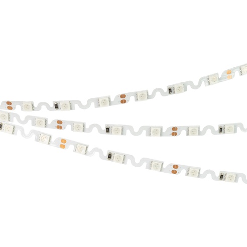 Лента светодиодная RZ 2-5000 12V Blue 2x (5060, 240 LED, Wave) (Arlight, 11.5 Вт/м, IP20)