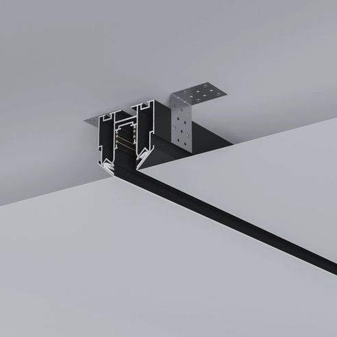 Крышка боковая MAG-ORIENT-COVER-SIDE-STR-2000 (BK) (Arlight, Пластик)