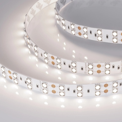 Лента светодиодная RT-B120-15mm 24V Day5000 CRI98 (28.8 W/m, IP20, 5060, 5m) (Arlight, Открытый)