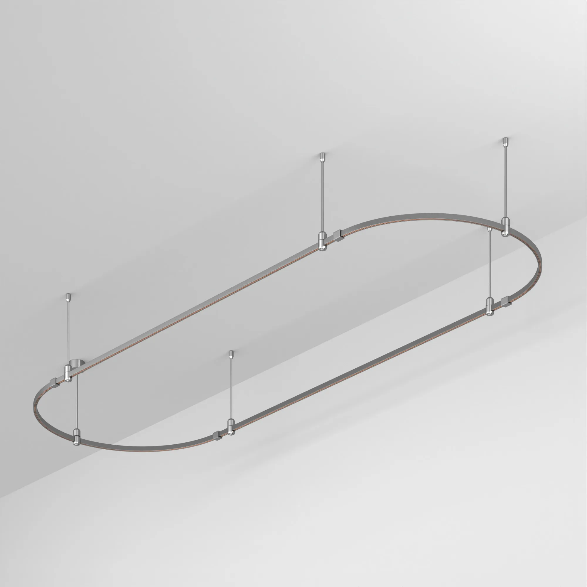 Трек ART-APRIORI-OVAL-ROD-400-3000x1000 (TN) (Arlight, IP20 Металл, 3 года) - изображение товара