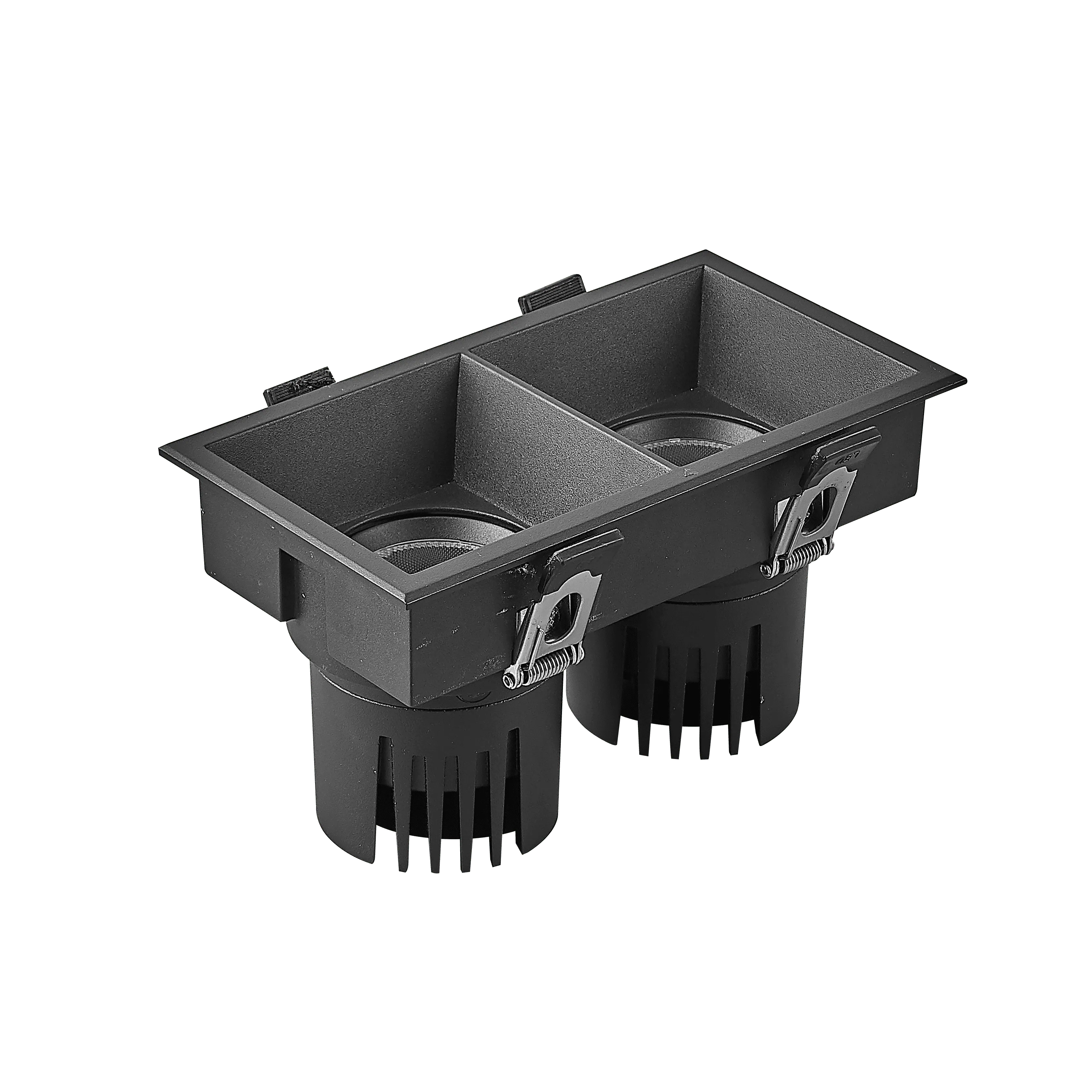 Светильник MS-FLOW-BUILT-S157x85-2x12W Warm3000 (BK, 15 deg, 230V) (Arlight, IP20 Металл, 5 лет)
