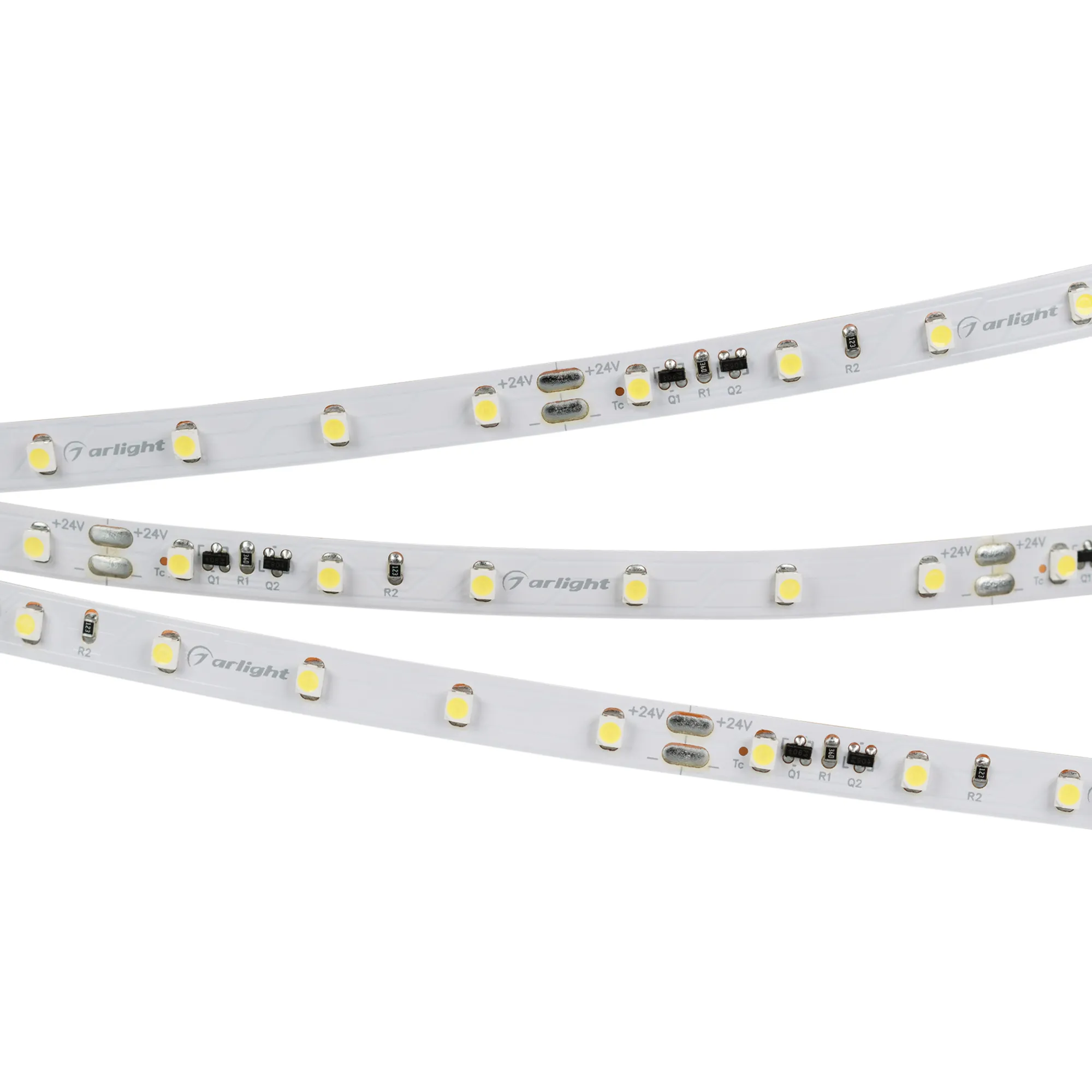 Лента светодиодная RT-10000 24V White5500 (3528, 60 LED/m, 10m) (Arlight, 4.8 Вт/м, IP20) - изображение товара