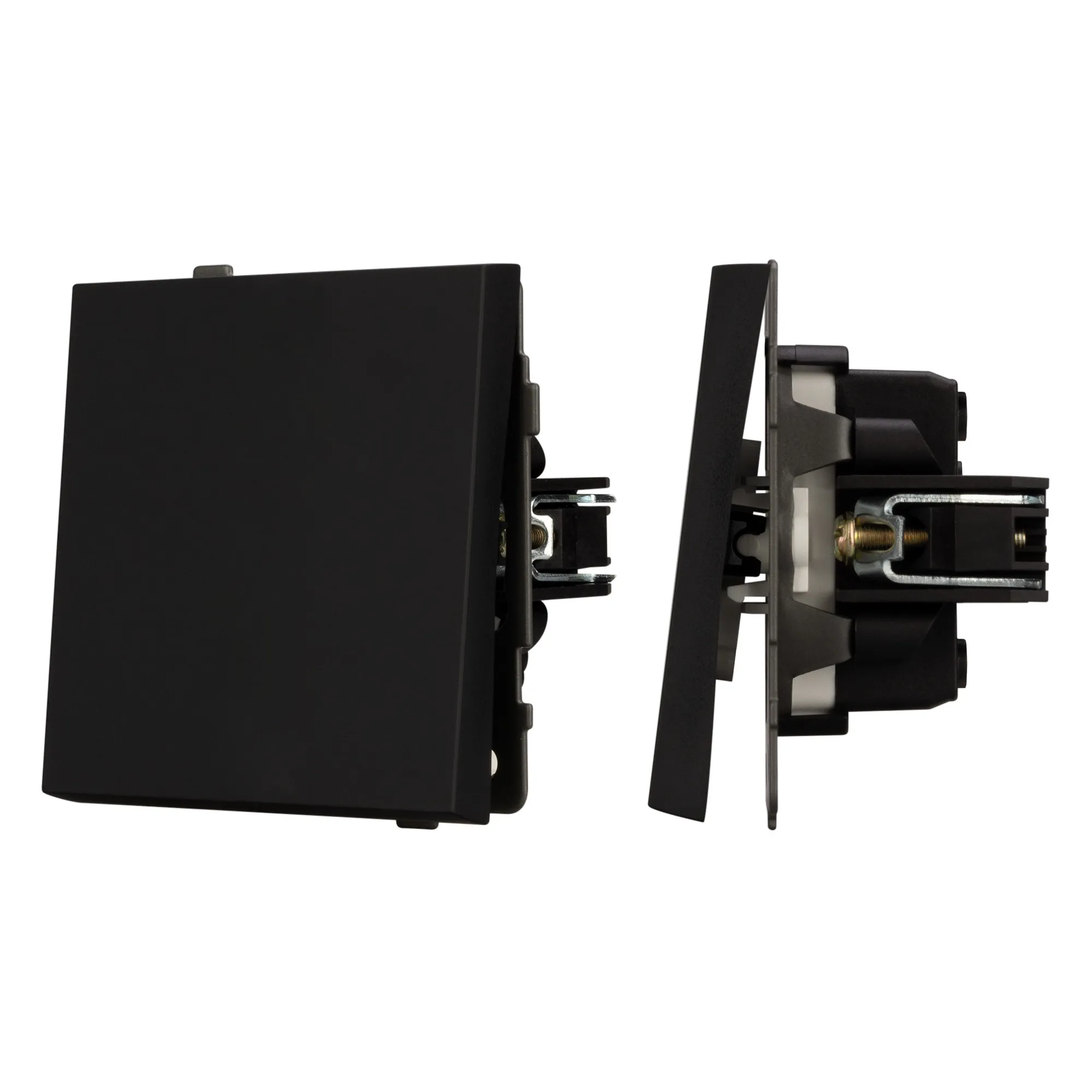 Механизм звонкового выключателя SWT-TENDO-MKR1-SFPL-BK (230V, 10A) (Arlight, -)