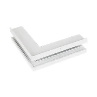 Коннектор угловой MAG-CON-4560-F-L90-EXT (WH, внешний) (Arlight, IP20 Металл, 3 года) - изображение товара