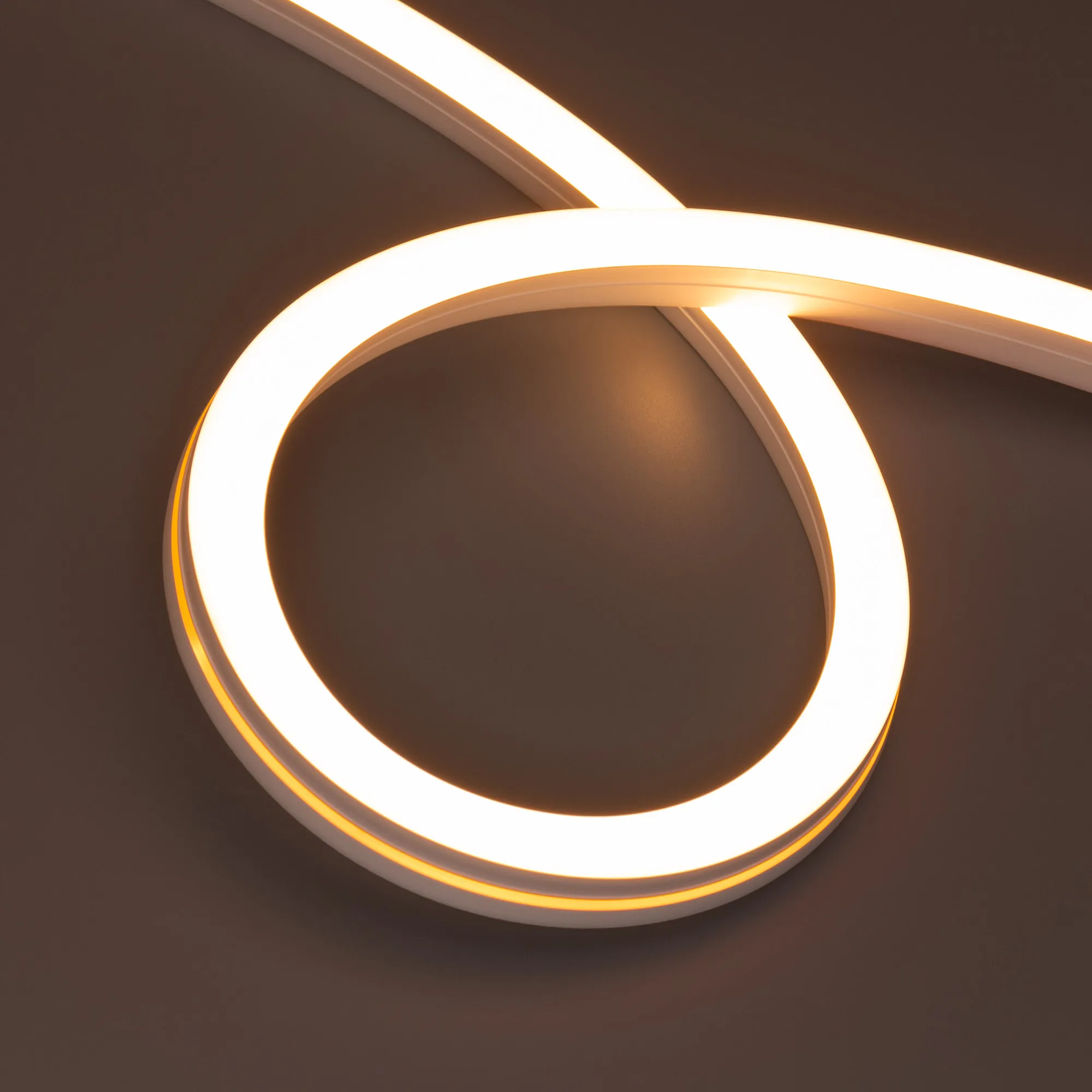 Лента светодиодная герметичная MOONLIGHT-SIDE-X280-16x16mm 24V Warm2300(10 W/m, IP67, 15m, wire x1) (Arlight, Вывод боковой, 5 лет) - изображение товара