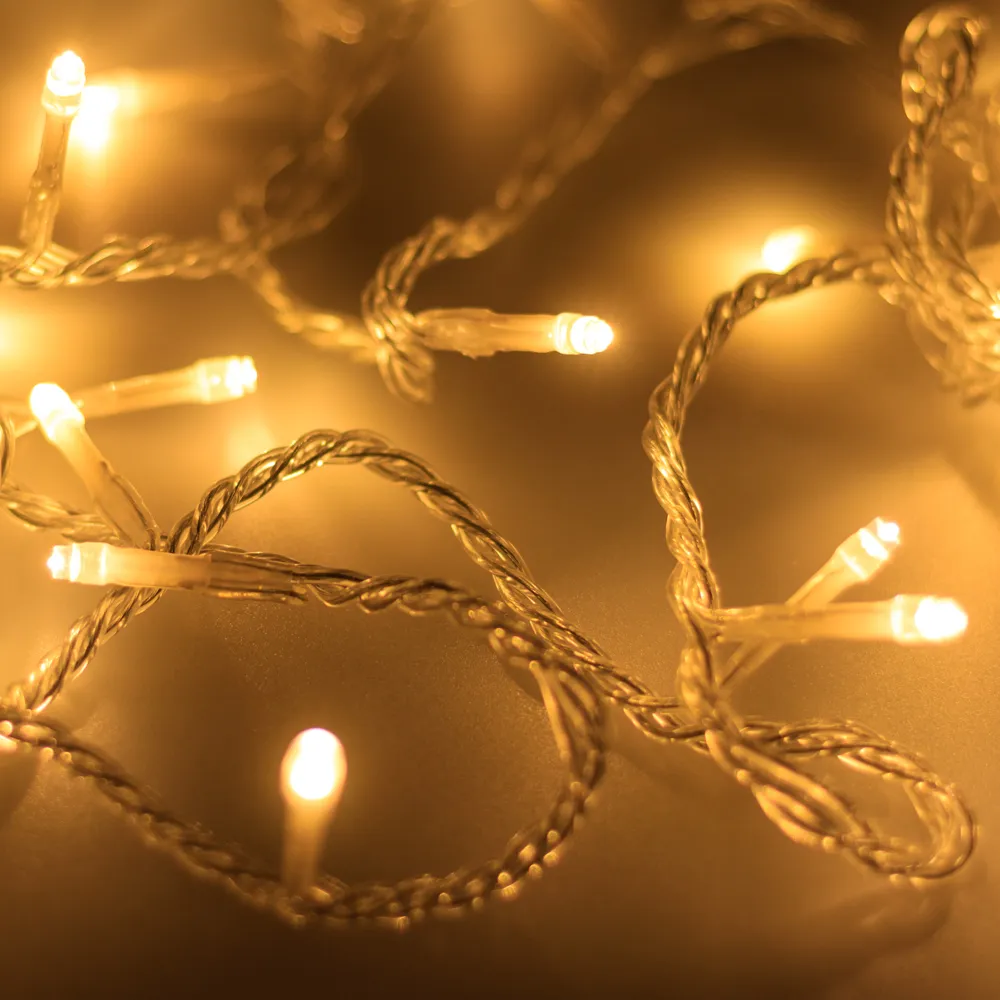 Светодиодная гирлянда ARD-STRING-HOME-5000-CLEAR-50LED-STD WARM (230V, 3.5W) (Ardecoled, IP20) - изображение товара