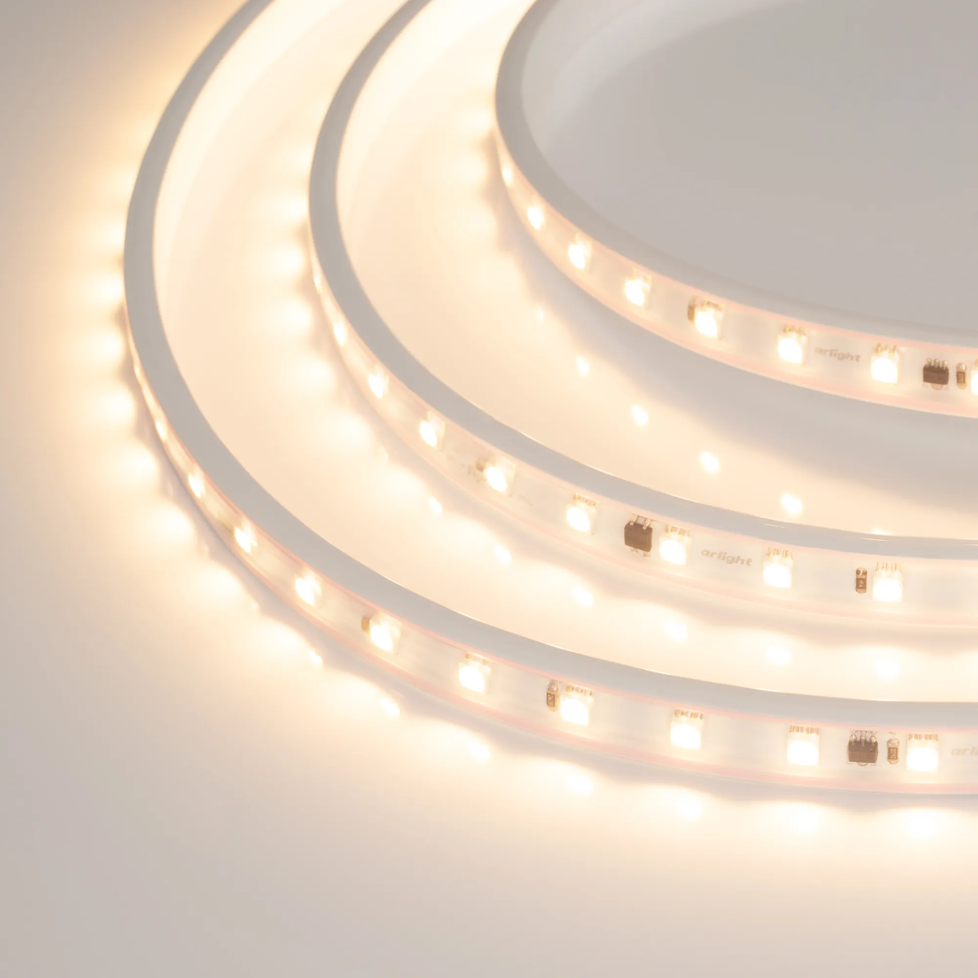 Лента светодиодная герметичная ARL-PV-B54-15.5mm 230V Warm2700 (8 W/m, IP65, 5060, 50m) (Arlight, -) - изображение товара